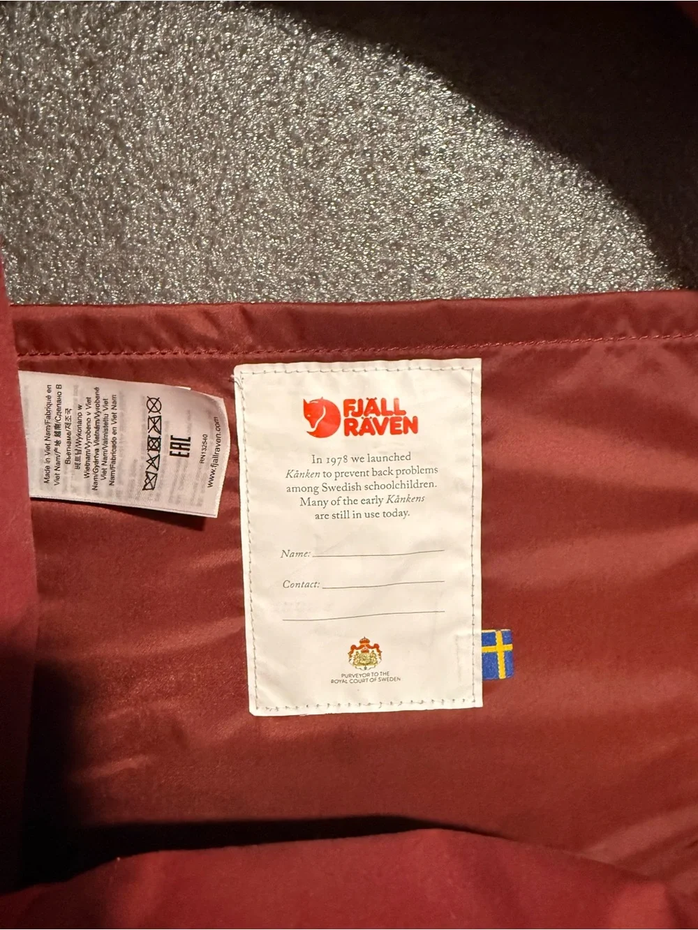 fjallraven Kånken Backpack - Red